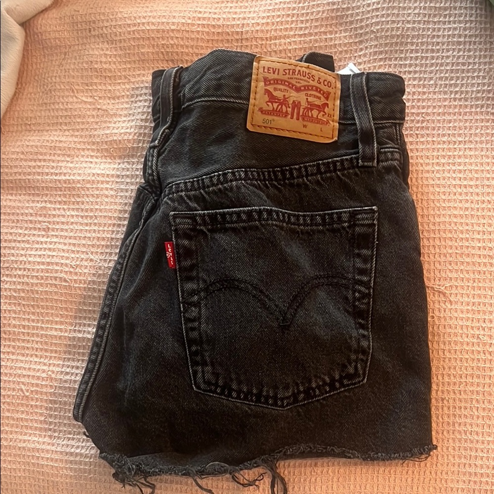 Levi's Dark Gray women’s  shorts